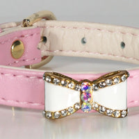 Pink Bow Collar